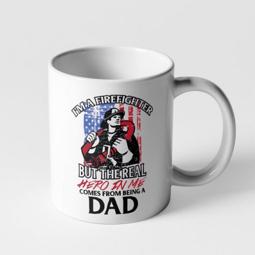 Gearhumans 3D Fire Fighter Dad Tumbler