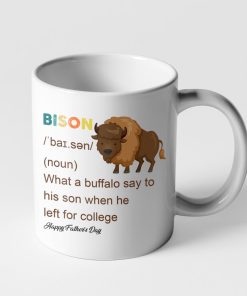 Gearhumans 2D Bison Definition Mug