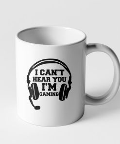 Gearhumans 3D I Cant Hear You I am Gaming Mug