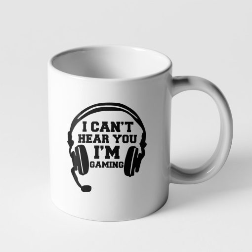 Gearhumans 3D I Cant Hear You I am Gaming Mug