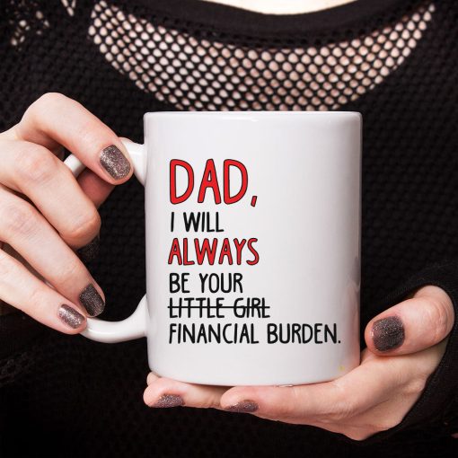 Gearhumans Dads Financial Burden 3D Mug - Image 6