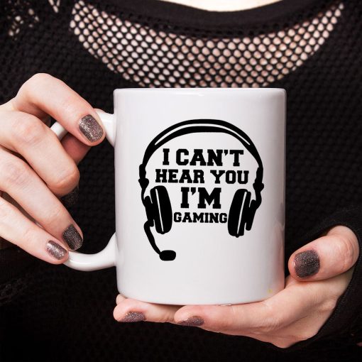 Gearhumans 3D I Cant Hear You I am Gaming Mug