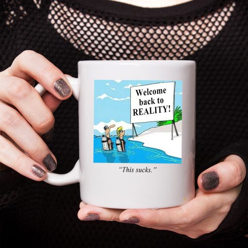 Gearhumans Scuba Diving Welcome Back To Reality Mug - Image 6