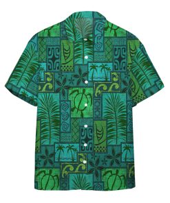 Gearhumans 3D Green Turtles Hawaii Shirt