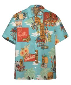 Gearhumans 3D Tiki Island Hawaii Shirt