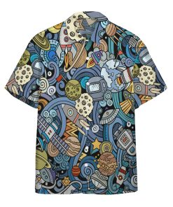 Gearhumans 3D Space Hawaii Shirt