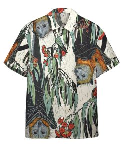 Gearhumans 3D Flying Fox Hawaii Shirt
