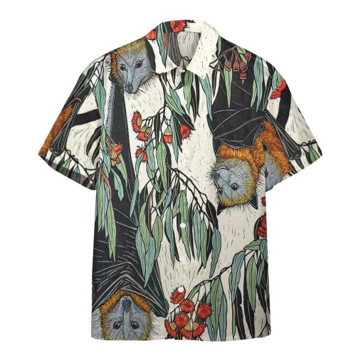 Gearhumans 3D Flying Fox Hawaii Shirt