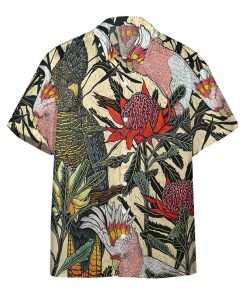 Gearhumans 3D Parrot Hawaii Shirt