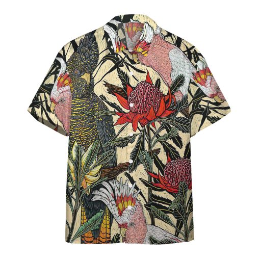 Gearhumans 3D Parrot Hawaii Shirt