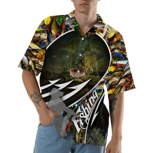 Gearhumans 3D Walleye Fishing Hawaii Shirt
