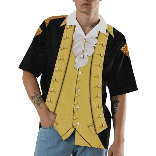 Gearhumans 3D Custom George Washington Hawaii Shirt - Image 3