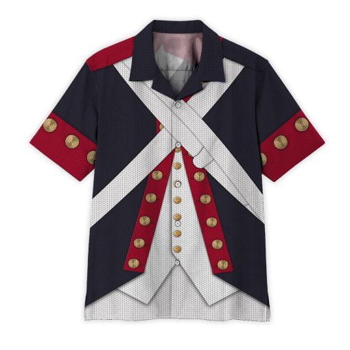 Gearhumans 3D Custom Continental Army Hawaii Shirt