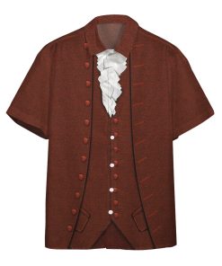 Gearhumans 3D Custom Benjamin Franklin Hawaii Shirt