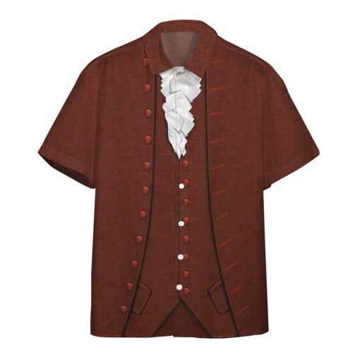 Gearhumans 3D Custom Benjamin Franklin Hawaii Shirt