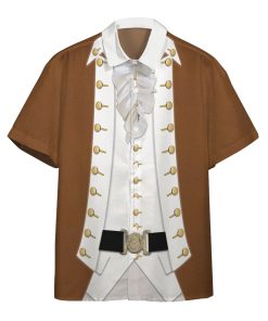 Gearhumans 3D Alexander Hamilton Hawaii Shirt