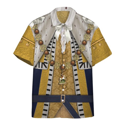 Gearhumans 3D Custom George III Hawaii Shirt