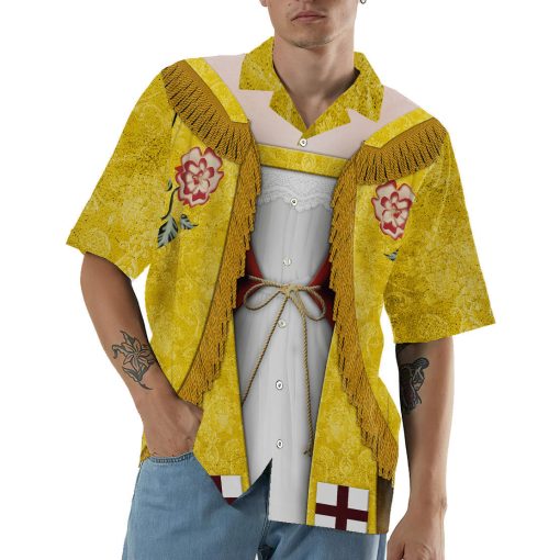 Gearhumans 3D Custom Queen Victoria Hawaii Shirt