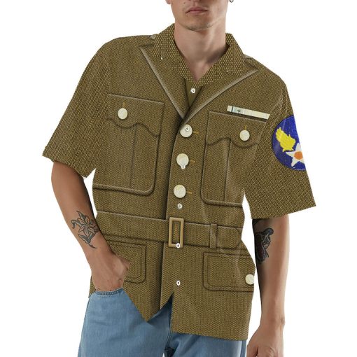 Gearhumans 3D Custom United States Army Air Forces Hawaii Shirt