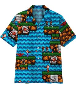Gearhumans 3D Contra Hawaii Shirt