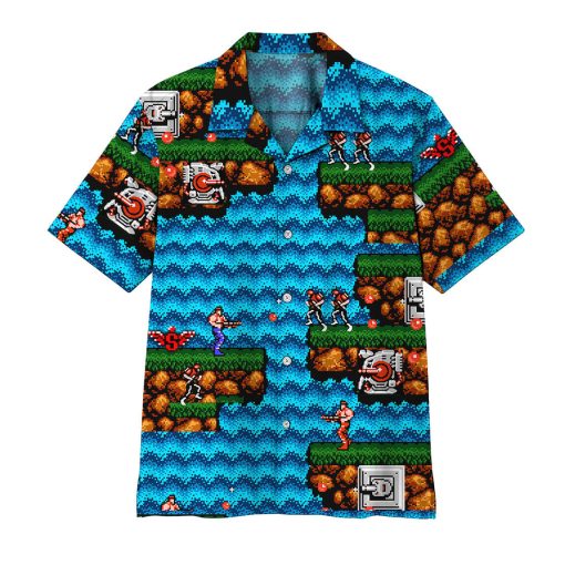 Gearhumans 3D Contra Hawaii Shirt