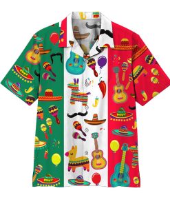 Gearhumans 3D Cinco De Mayo Hawaii shirt
