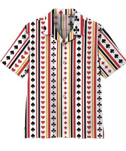 Gearhumans 3D Playing Card Hawaii Shirt