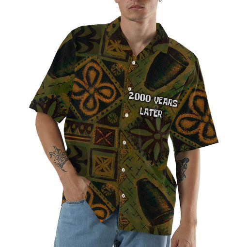 Gearhumans 3D 2000 Years Later Hawaii Shirt - Image 3