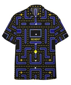 Gearhumans 3D Pacman Gameplay Hawaii Shirt
