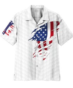 Gearhumans 3D American Golf Hawaii Shirt
