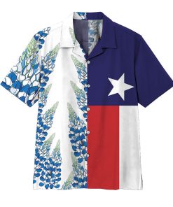 Gearhumans 3D Texas Bluebonnets Hawaii Shirt