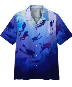 Gearhumans 3D Scuba Diving Hawaii Shirt