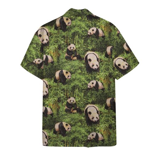 Gearhumans 3D Panda Hawaii Shirt - Image 2
