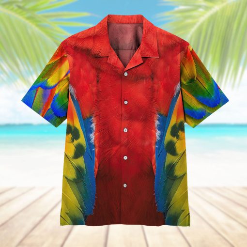 Gearhumans 3D Parrot Hawaii Shirt - Image 7