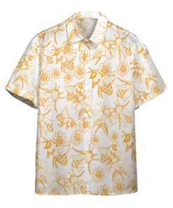 Gearhumans 3D Bees Hawaii Shirt