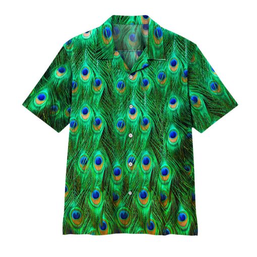 Gearhumans 3D Peacock Hawaii Shirt