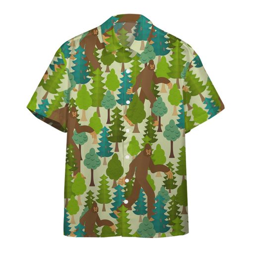 Gearhumans 3D Bigfoot Hawaii shirt