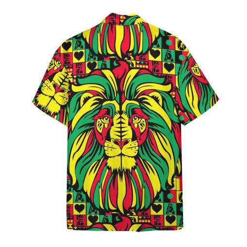 Gearhumans 3D Reggae Music Celebration Hawaii Shirt - Image 2