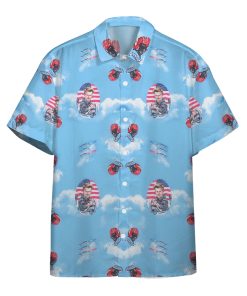 Gearhumans 3D Goose Top Gun Custom Hawaiian Shirt