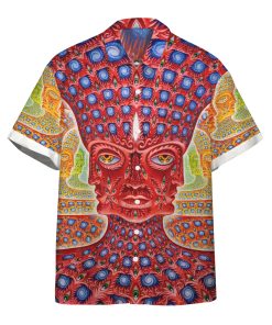 Gearhumans 3d Net Of Being Red Custom Hawii Shirt