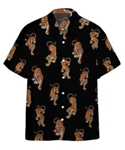 Gearhumans 3D Three Tigers Custom Hawaii Shirt