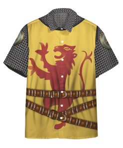 Gearhumans 3D Robert the Bruce Custom Short Sleeve Shirt