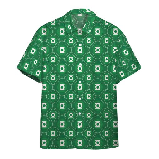 Gearhumans 3D Green Lantern Custom Hawaii Shirt 1 Gearhumans 3D Green Lantern Custom Hawaii Shirt