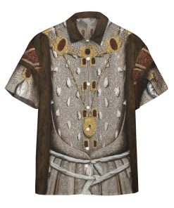 Gearhumans 3D Henry VIII of England Custom Short Sleeve Shirt