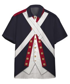 Gearhumans 3D Continental Army Custom Short Sleeve Shirt