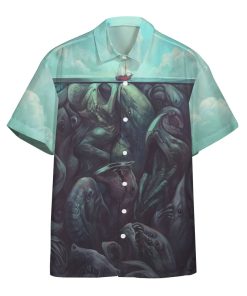 Gearhumans 3D Beneath The Surface Custom Hawaii Shirt