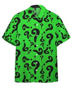Gearhumans 3D DC The Riddler Custom Hawaii Shirt