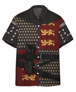 Gearhumans 3D Henry V Custom Short Sleeve Shirt