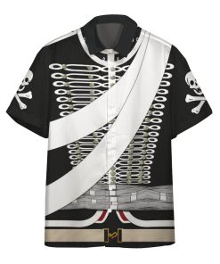 Gearhumans 3D Hussard De La Mort Custom Short Sleeve Shirt