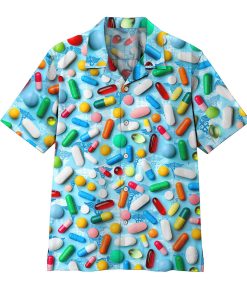 Gearhumans 3D Nurse Hawaii Shirt